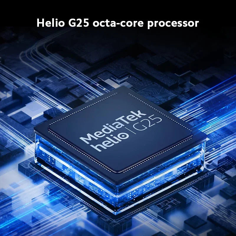 Smartphone 10A 6GB 128GB Original Xiaomi Redmi Global 6.53' HD Display Helio G25 Octa Core 13MP Fingerprint 5000mAh used phone