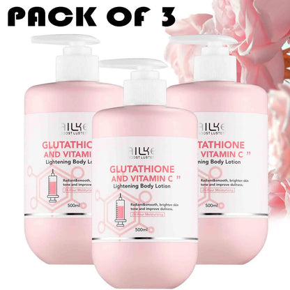 AILKE Whitening Skin Care Set, With Glutathion Vitamin C, Brighter Smoother Skin, Reduce Dark Spots, Clean Skin, Moisturizing