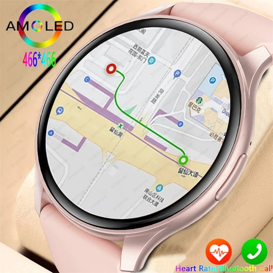 2025 New For Xiaomi Huawei 1.43 inches Bluetooth Call Smartwatch Women Men AMOLED 466*466 HD Pixel Display Smartwatches Ladies