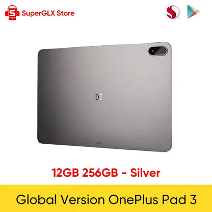 OnePlus Pad 3 Global – 13.2" 3.4K 144Hz, Snapdragon 8 Elite, 8 Speakers, Wi-Fi 7