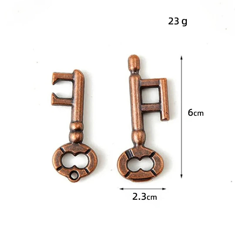 Classic IQ Metal Lock Puzzle – Brain Teaser Magic Baffling Game Toy for Kids & Adults