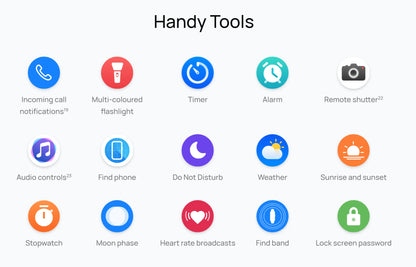 Band 10 Smartwatch – Sleep Tracking, Health Monitor, 14-Day Battery, iOS & Android