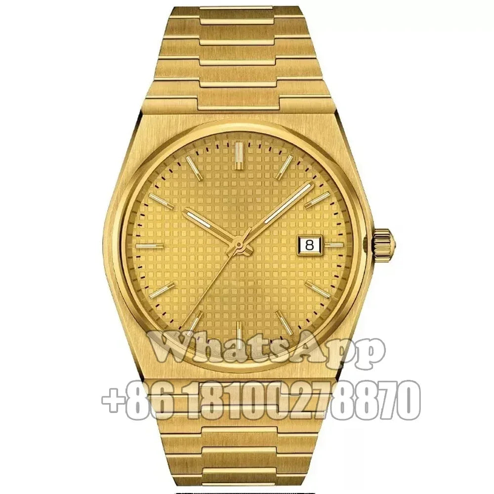 Men Women Automatic Mechanical Watches Steel Classic Business Leisure Simple Wristwathch Top Quality Luxury Pxx 40mm 35mm