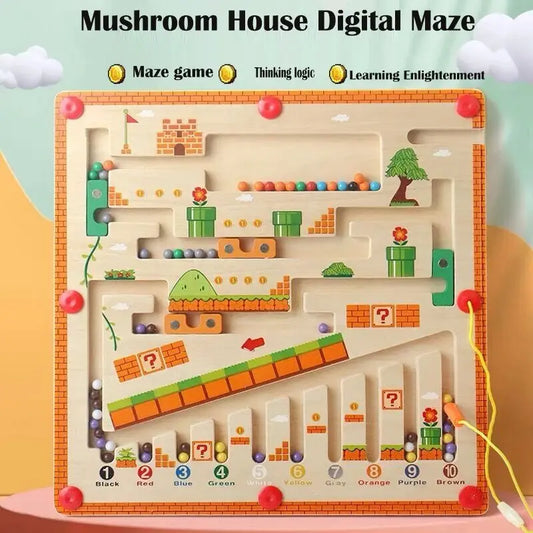 mushroom house digital maze Digital Maze Activities Matching Game Fine Motor Skill Learning