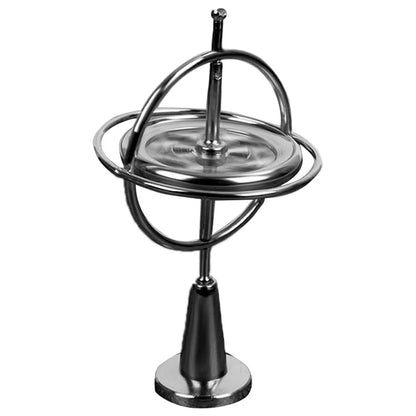 Metal Self-balancing Gyroscope Anti-gravity Decompression Educational Toy Six Generations Colorful Finger Gyroscope Gift For