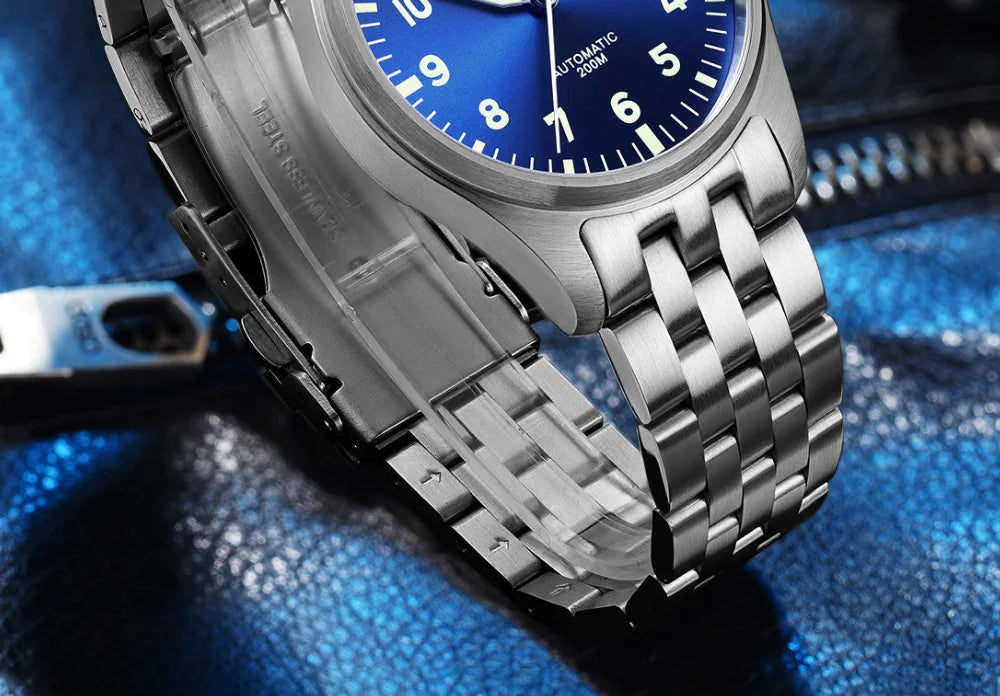 ADDIESDIVE Watches For Men Luxury Business Leisure Automatic Mechanical Men's Watch Fluorescent Waterproof NH35A 316L Stainless