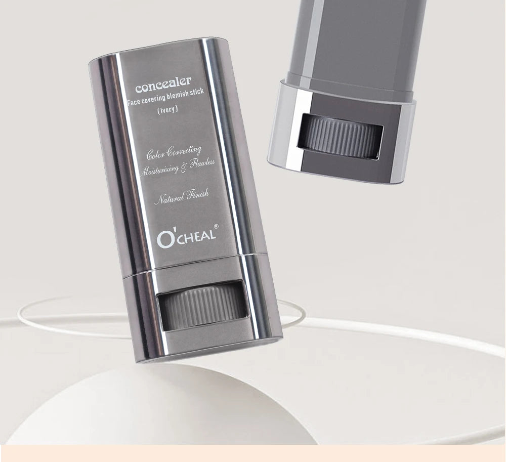 Ocheal Face Foundation Contour Stick Long-wear Lightweight Brighten Stick  Face Concealer Blemish Contouring Beauty Makeup
