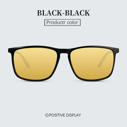 Fashion Men  Night Vision Glasses Women  Yellow Lens Anti-Glare Goggle Night Driving Sunglasses Eyewear  UV400