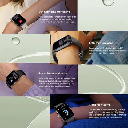 For Xiaomi Watch 5 Smart Watch Men HD AMOLED Display Heart Rate Bluetooth Call GPS Tracking Waterproof Sports Women Smart Watch