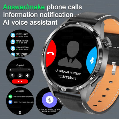 New Huawei Watch GT5 Pro Smart Watch 1.53 Inch HD AMOLED Screen NFC GPS Tracker Bluetooth Call Health Monitoring Watch Men Women