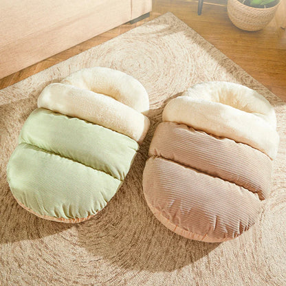 Winter Warm Pet Cat Bed Soft Plush Cat Cave Bed Enclosed Kitten House Pet Sleeping Bed for Cats Small Dogs Pet Supplies