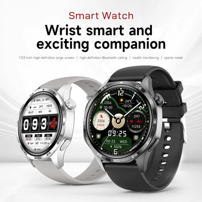 New Huawei Watch GT5 Pro Smart Watch 1.53 Inch HD AMOLED Screen NFC GPS Tracker Bluetooth Call Health Monitoring Watch Men Women