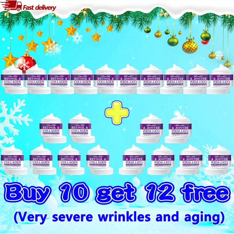 Contains peptides, retinol facial anti-aging cream, vitamin e hyaluronic acid for wrinkle repair anti-wrinkle moisturizing.