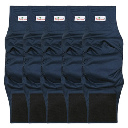 5PCS Washable Male Dog Diaper Comfortable Adjustable Nappy Belly Band Wrap Pee Pant Pet Dogs Leak Proof Sanitary Pants Diapers