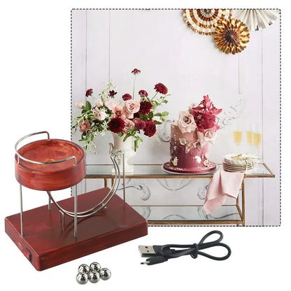 Art Perpetual Motion Machine Plastic Art Motion Inertial Automatic Creative Infinite Jumping Table Toy Home Table Decoration