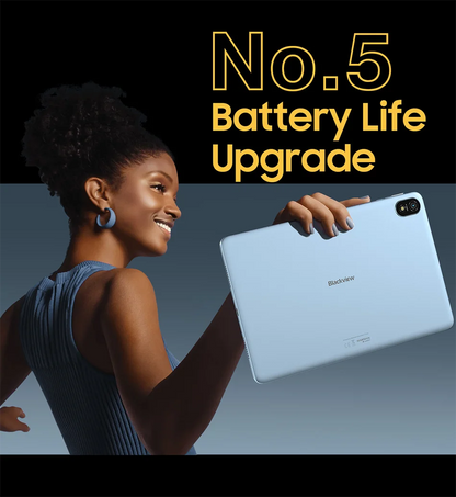 Blackview Tab 18 Tablet - 12" 2.4K FHD+ Display 8GB 256GB MTK Helio G99 8800mAh Pressure Sensitivity