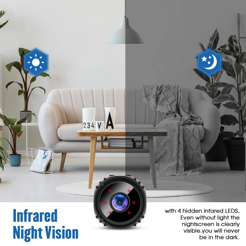 Xiaomi A18 Mini Camera Wireless Wifi Remote HD Camera Security Indoor Intelligent Monitor Infrared Night Vision Smart Camera New
