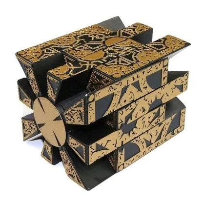 Unique Hellraiser Puzzle Box With Case Lament Configuration Ghost Cubes Toys Hobbies Halloween Cosplay Movies Props