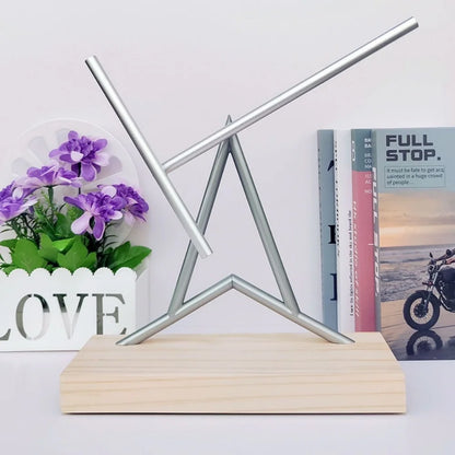 Newton Cradle Force Desk Decoration Chaos Pendulum Perpetual Motion Machine Business Creative Gifts Battery Power Required