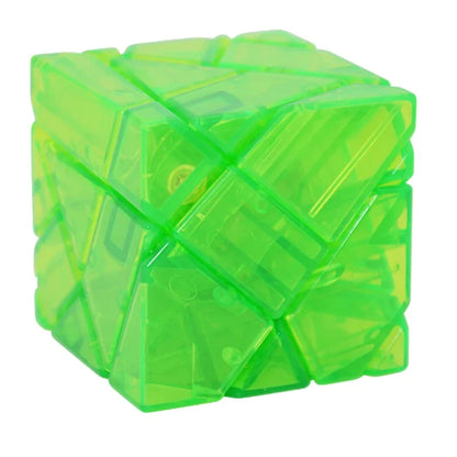 Lefun FangCun Ghost 6cm Cube Magico 3x3 Strange-shape Cube Magic Puzzle Hollow Sticker SpeedCube Educational Toys Ghost Cube
