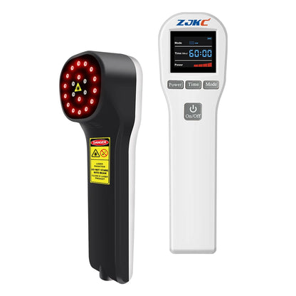 ZJKC Professional Pain Relief Physiotherapy Cold Laser Therapy Device for Pet Dog Cat Wound Injuries 650nm 808nm Home Handheld