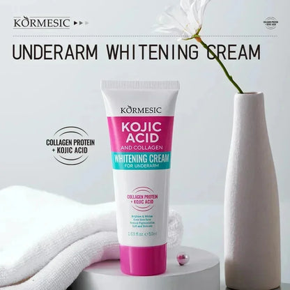 Whitening Cream Private Parts Underarm Bleaching Serum Whiten Butt Knee Brighten Inner Thigh Intimate Parts Dark Remove Melanin
