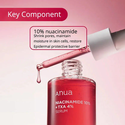 Anua Original Vitamin Whitening Set Peach 70% Niacinamide Serum Dark Spot Serum Vitamin C Blemish Serum ANUA Skincare Products