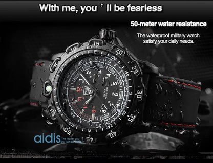 Addies Military Watch Special Forces Outdoor Sports Luminous Classic SEAL Army Wristwatch Man Quartz Watches For Men Waterproof