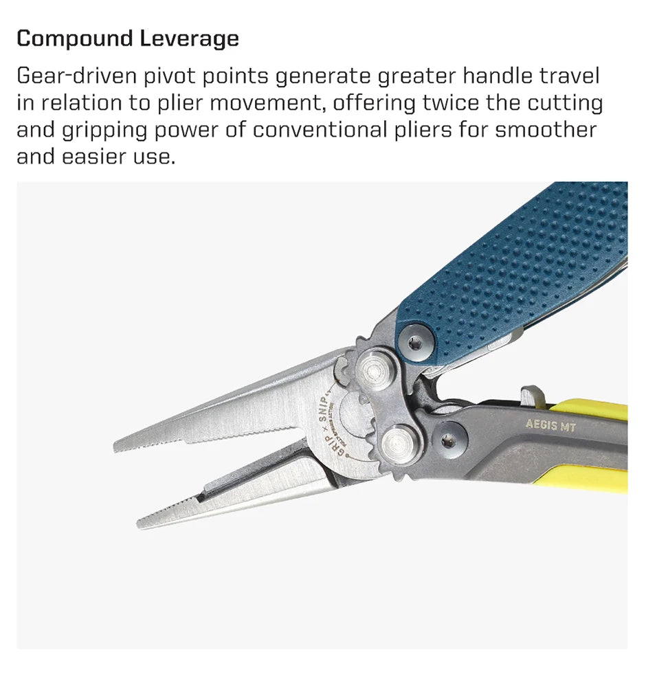 SOG 5 In 1 Mini Compact Multitool Pliers Lightweight EDC Pocket Knife Hunting Fishing Camping Supplies Micro Tools equipment