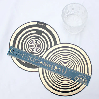 2PCS 16CM Lakhovsky's Multi Wave Oscillator MWO Ornaments Provide the Energy Polarizing Disc On Our Desk or Wall Gift
