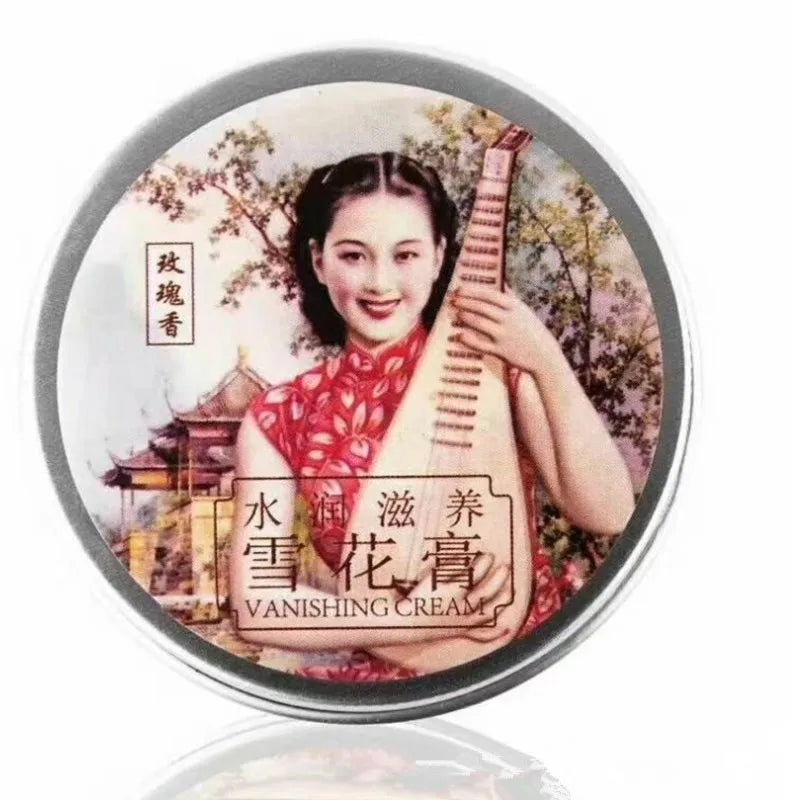 Chinese Shanghai Woman Moisturizing Primer Cream Brighten Skin Soothing Hydrating Face Day Cream Cosmetic Winter Skin Care