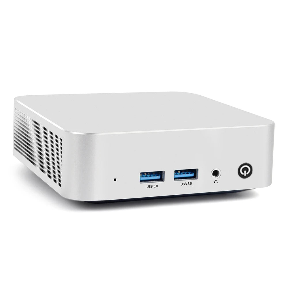 SZBOX W6 Mini PC Intel N3700 Windows 10 SO-DIMM RAM 8GB 128GB SSD RJ45 1000M LAN M.2 SATA3*2 Office Desktop Gaming Computer