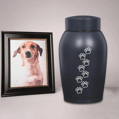 Dog Cat Ashes Funeral Cremation Urn Remembrance Gift Retain Memories Pet Burial Durable Stainless Steel Pet Urn Premium Urn