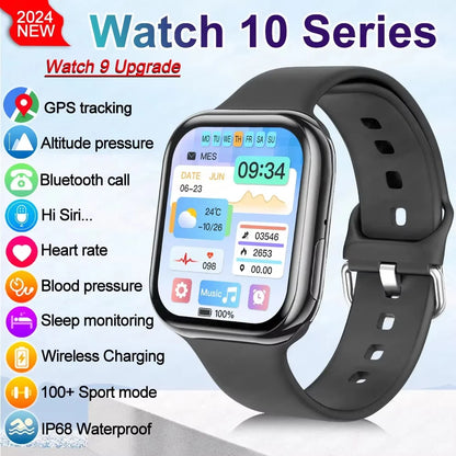 2025 New Original For Apple Watch 10  Smart Watch Men Body Temperature Bluetooth Call NFC GPS Sports Women SmartWatch for Apple