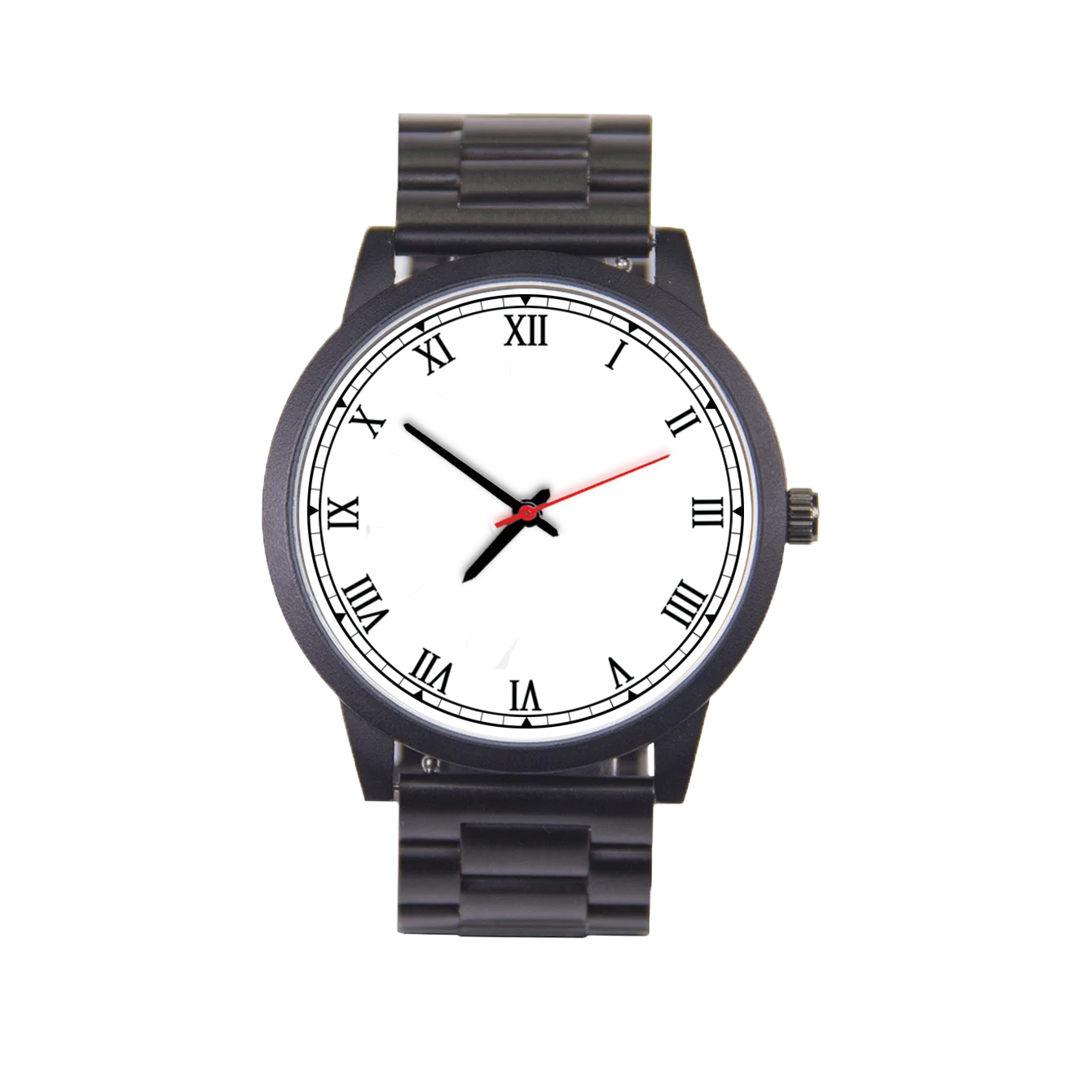 2025 Men's Watch Personalized Customizable Roman Font Quartz Wrist Campus Punk Cool Style Gift Festival Souvenir
