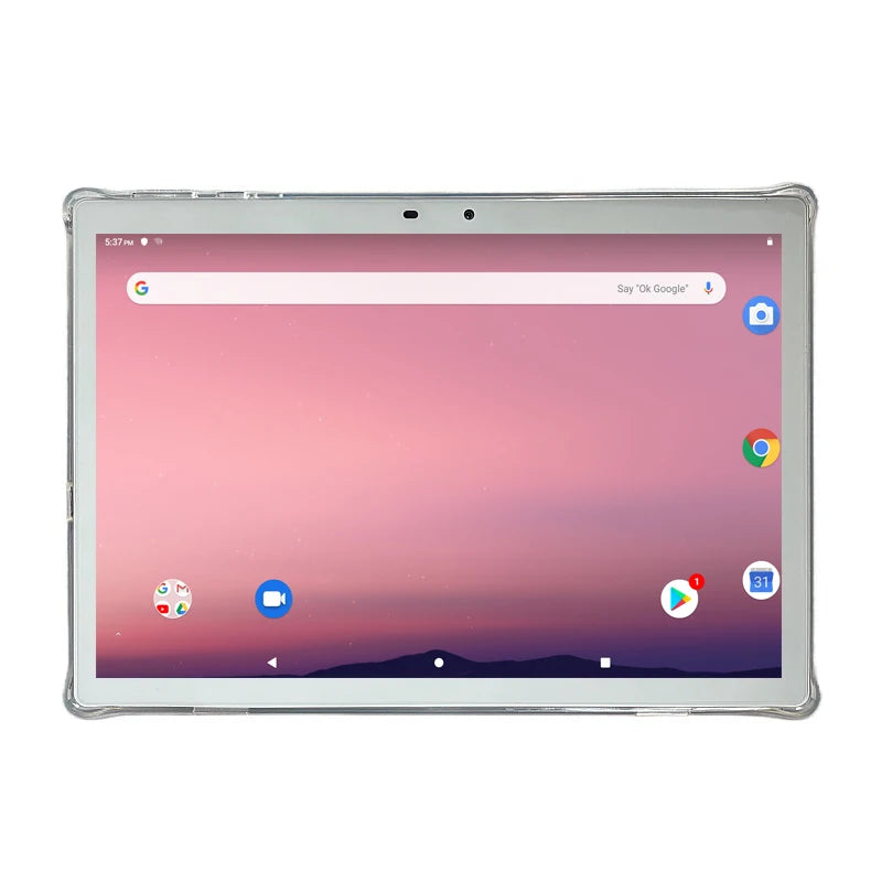 1920 * 1200 IPS K30 Type-C 10.1 Inch Tablet Android 9.0 MTK9863 Quad Core 2GB RAM 32GB ROM WiFi 5000mAh Gift Stand Silicone Case