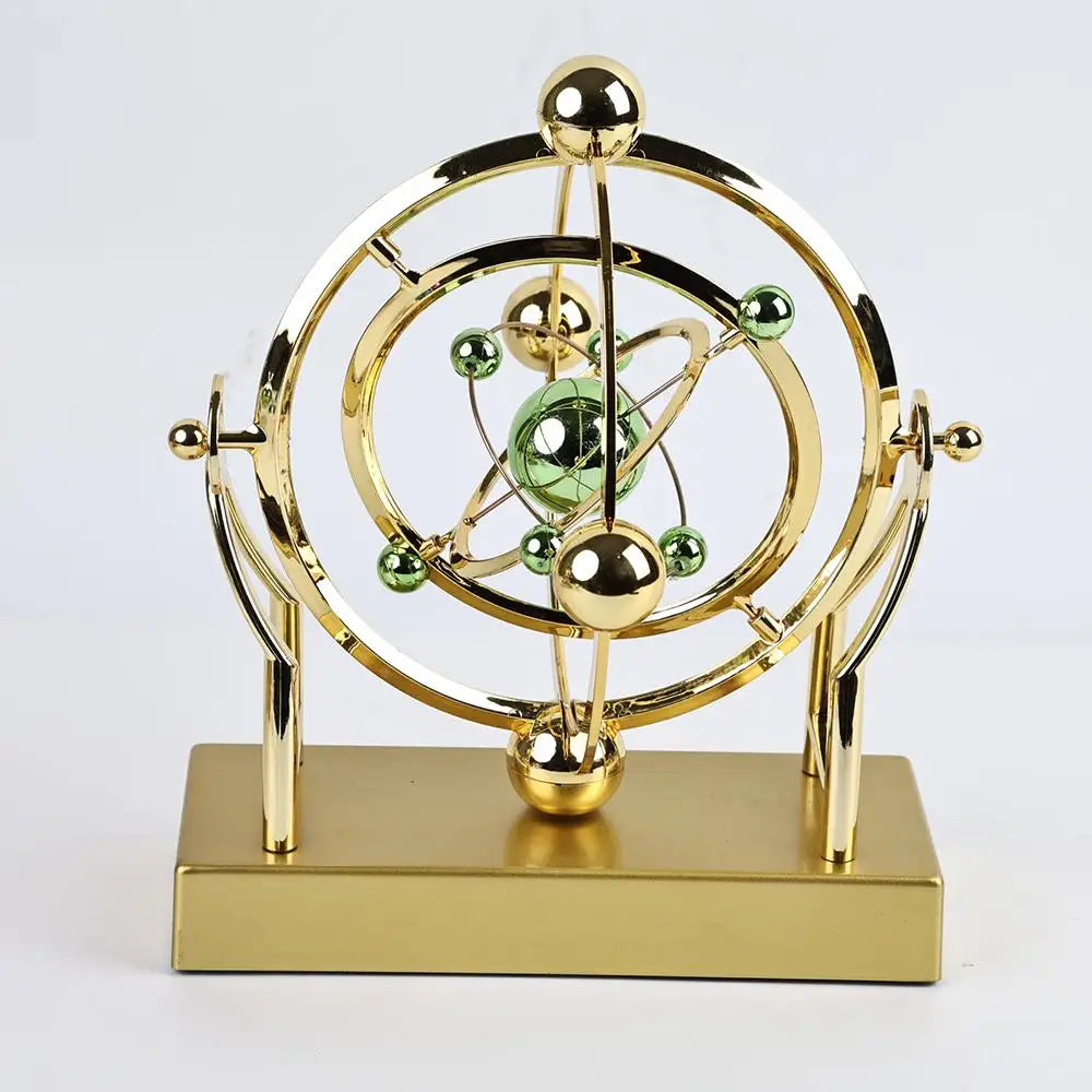 Celestial Orbit Pendulum Perpetual Motion Machine, Kinetic Art Desk Decor, Astronomy Model Creative Home Rotary Decoration Desk