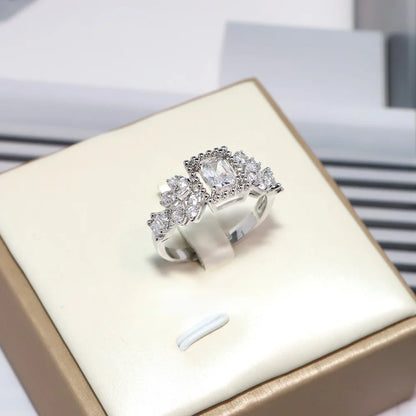Eiralee 2025 new model cubic zirconia luxury jewelry, including necklaces, earrings, bracelets, open ring sets, and wedding jewe