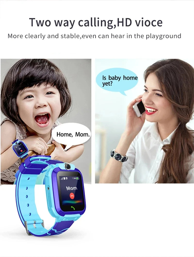 Xiaomi Kids Smart Watch SOS GPS Location 4G Sim Card Call Child Smart Watch Camera Waterproof Boys Girl Gift For Ios Android NEW