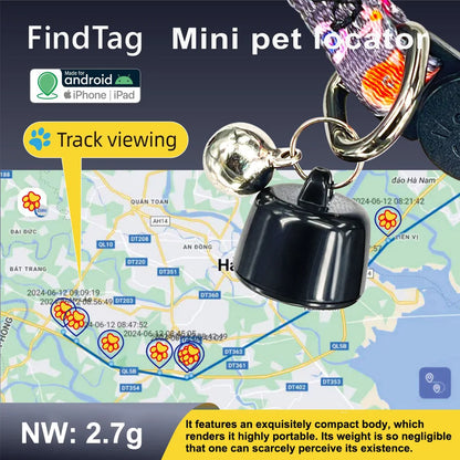 Pigeon Pets Mini Global Locator Compatible for Android ISO System for Bird and Dog Cat View Three Days of Movement GPS Trackers