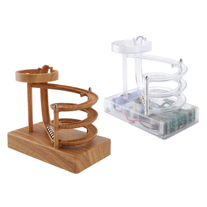 Art Perpetual Motion Machine Ornament Relieve Stress Rolling Ball Perpetual Motion Machine Decoration for Playing