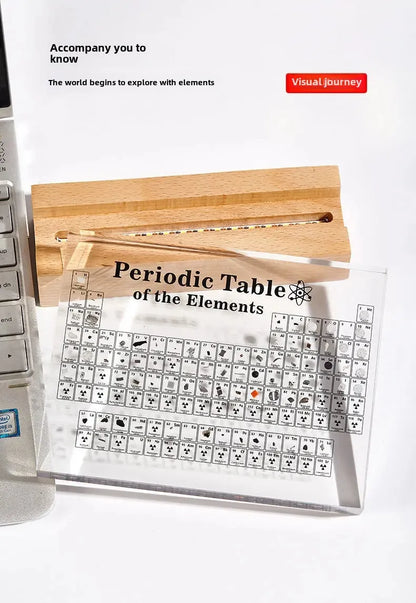 Elements Period Table Embedded Samples Graduation Gifts Exhibition Acrylic Desktop Ornaments Small Decorative Pieces