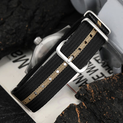 Militado ML05 38mm Vintage Watch VH31 Quartz Movement Field Watches Domed Sapphire Crystal With High Clear AR Coating Wristwatch