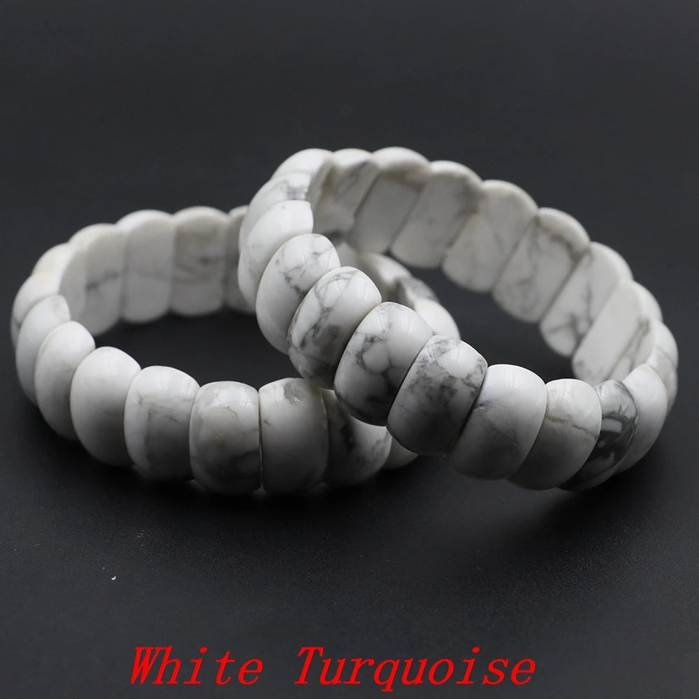 Natural Amethyst Gemstone Beads Bracelet Energy Stone Chakras Elastic Rope Healing Crystal Bangle Jewelry Woman Birthstone Gifts
