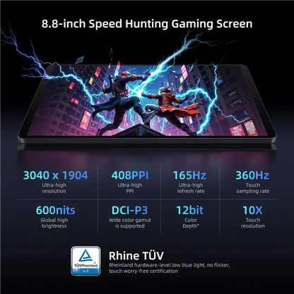 Lenovo Legion Y700 2025 Pad Gen 4 TB322FC Gaming Tab 12GB 256GB 16GB 512GB Snapdragon 8 Elite 8.8" 165Hz Screen 7600mAh Tablet