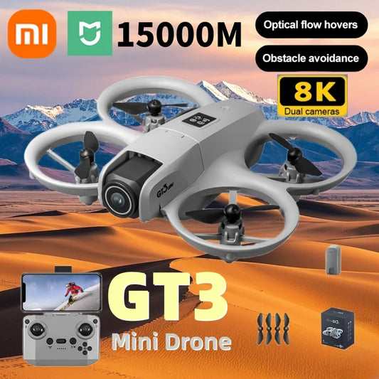 Xiaomi Original GT3 Drone 8K GPS Professional HD Aerial Photography Remote Control Aircraft 5G HD Dual Camera Quadcopter Toy UAV