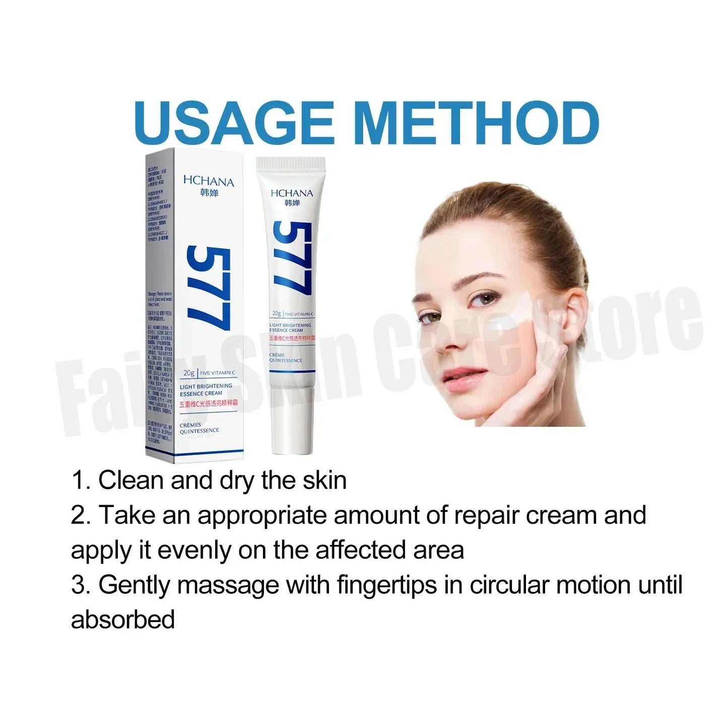 Repair Facial Redness Cream Instant Spider Vein Remove Sensitive Skin Sooth Anti Redness Rosacea Treat Lotion Korean Cosmetics