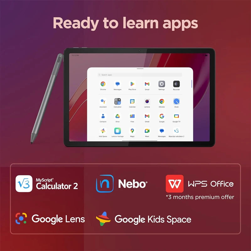 Global ROM Lenovo Tab M11 k10 11” 90Hz Display Android 13 L1 MediaTek Helio G88 8GB/128GB 7040mAh Battery 4G LTE Tablet 2025