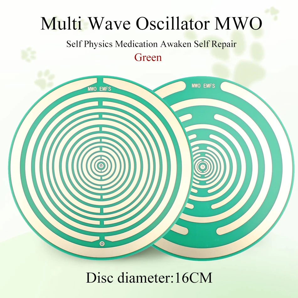 2PCS 16CM Lakhovsky's Multi Wave Oscillator MWO Ornaments Provide the Energy Polarizing Disc On Our Desk or Wall Gift