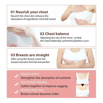 Natural Breast Enlargement Cream Chest Lift Firm Enhancer Care Oil Butt Breast Plump Growth Massage Boobs Bigger Sexy Body Care